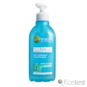 Gel nettoyant assainissant Garnier Pure