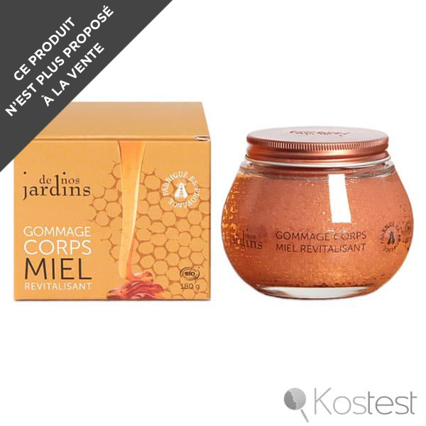 Gommage corps miel de nos jardins