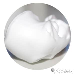Texture mousse à raser Avène