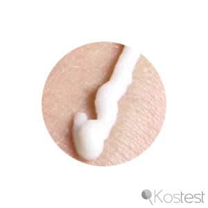 Texture crème hydratante sorbet vinosource Caudalie