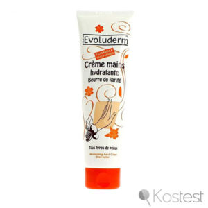 Crème mains hydratante beurre de karité Evoluderm