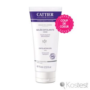 Gelée exfoliante visage Cattier